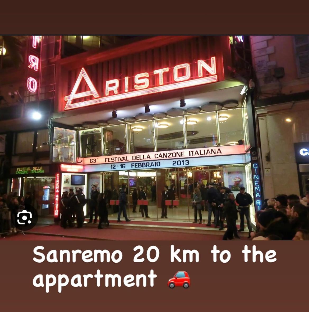 文蒂米利亚Corso Montecarlo公寓 外观 照片